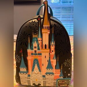 Disney Parks Loungefly Castle Backpack